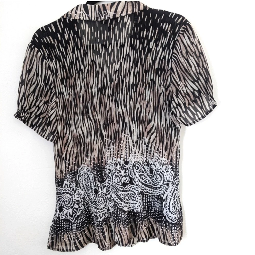 Animal Print Size 4X EUC - Picture 3 of 12